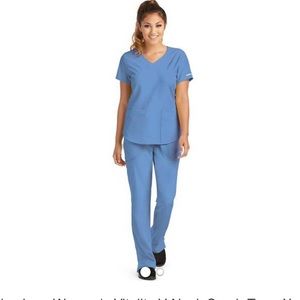 Sketchers by Barco Ciel Blue Scrub Set